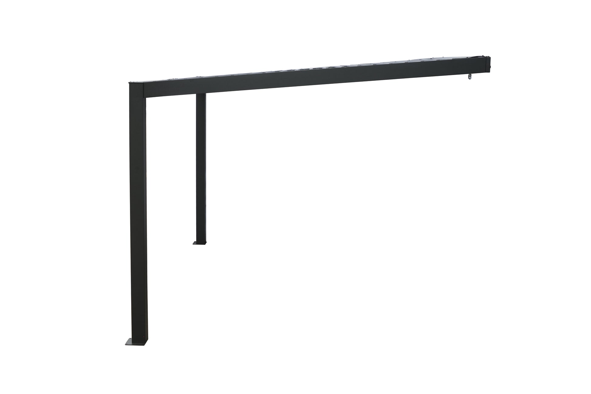 GazeboMate 3x4M Wall Mounted Louvered Gazebo Aluminium Pergola Monument Heavy Duty Wind Resistant