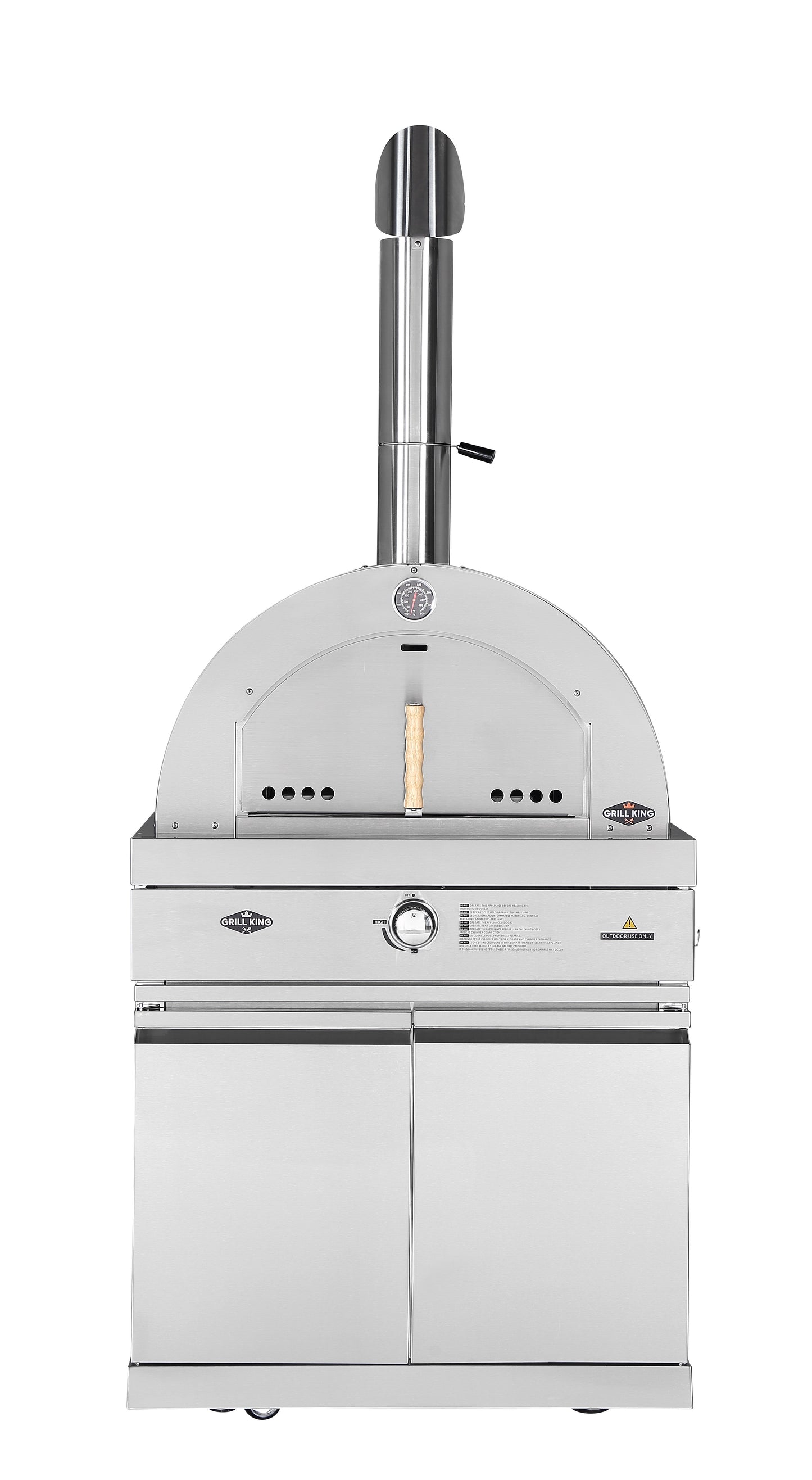 22” Gas Pizza Oven Module: Suits Hurricane BBQ Kitchen (Pizza Oven Module Only - BBQ Sold Seperate)