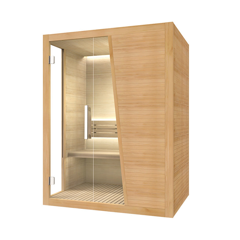BJØRN 3-4 SAUNA PERSON INFRARED SAUNA LED, BLUETOOTH, CEDAR WOOD