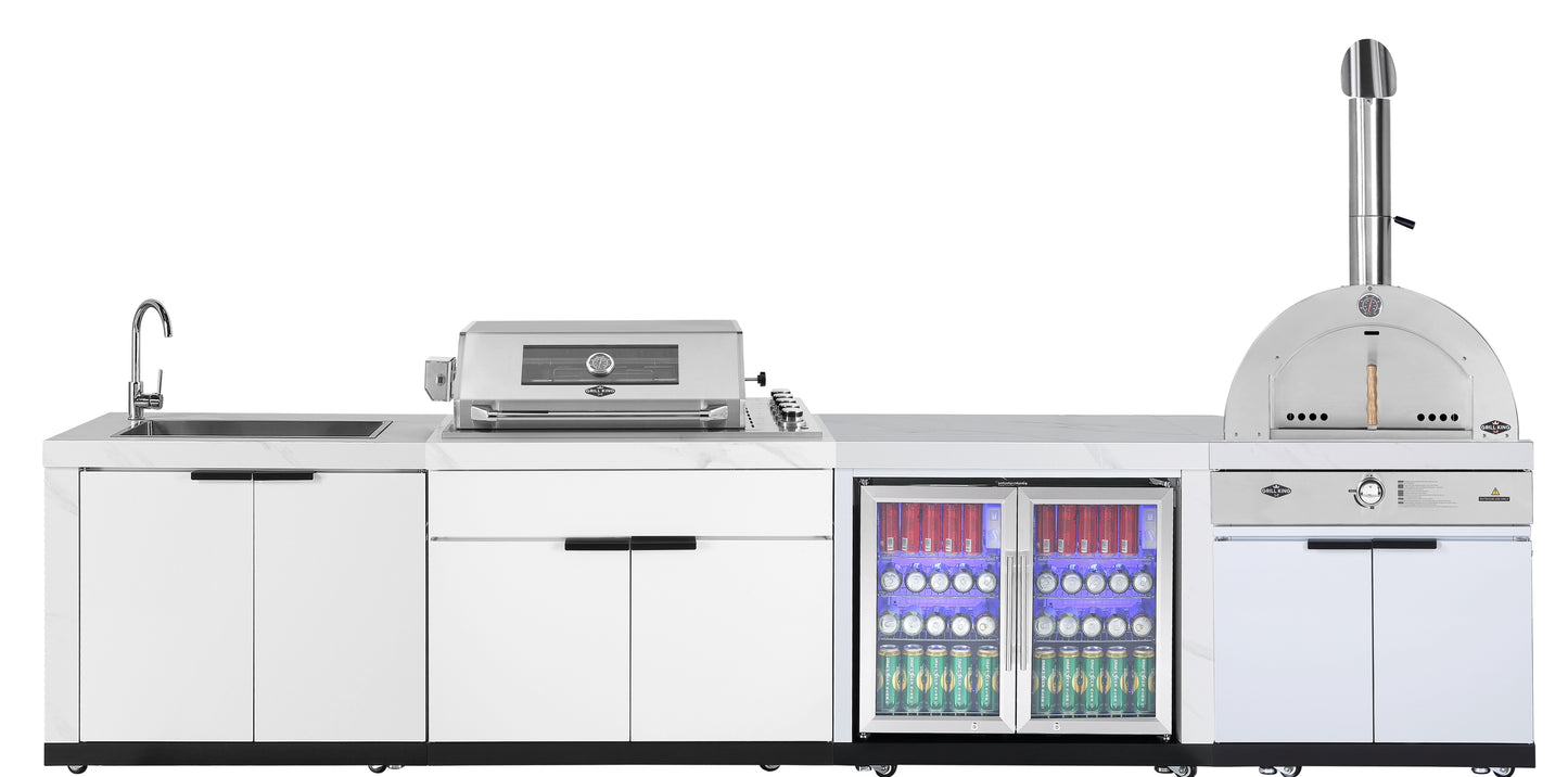 Grill King 4B Drop In BBQ Module - LPG BBQ Module