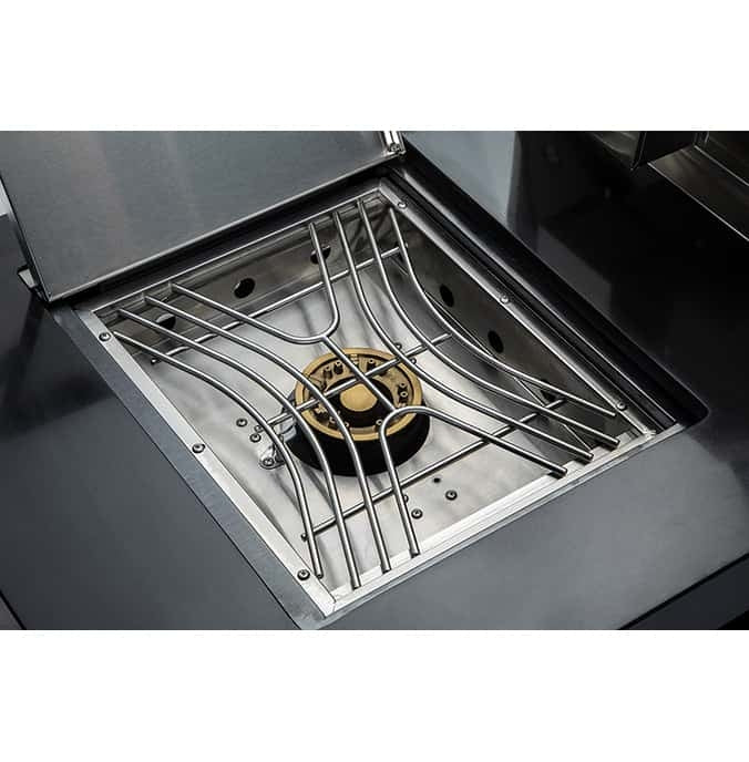 Macelleria Professional 6 Burner Outdoor Kitchen BBQ | Black High Grade #304 Stainless Steel