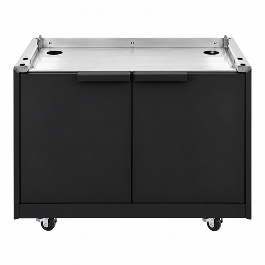 Grill King Outdoor BBQ Cabinet Module Suits Black Built In BBQs