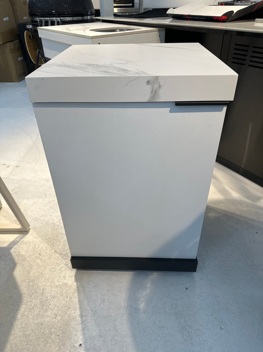 Storage Cabinet 1DR Suits Rockpool White Non Waterfall Edge