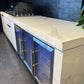 Floor Stock Rockpool White 4B Drop In BBQ Kitchen with Double Sink & Triple Fridge