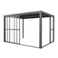 GazeboMate Pergola Sliding Door | Suits 2.4m GazeboMate Louvered Gazebo