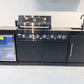 Floor Stock Rockpool Black 4B + Wok: Designer Black Outdoor BBQ Kitchen Package inc Fridge & Sink
