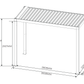 GazeboMate BBQ Shelter – Freestanding Aluminium Louver Roof with LED Lighting & Privacy Blind