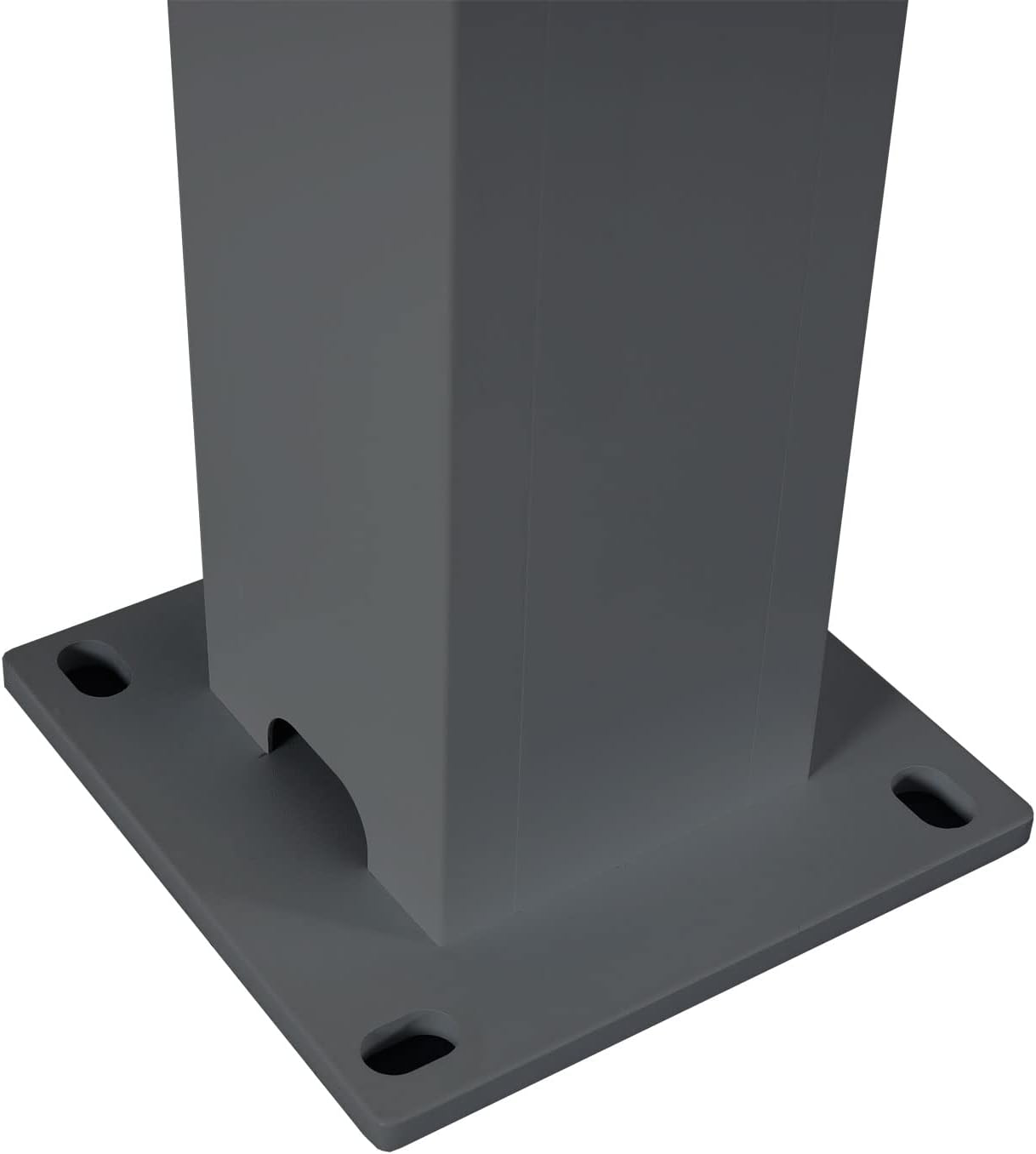 Wall Mounted 4M x 6M Semi Permanent Louvered Gazebo Monument Aluminium Heavy Duty Wind Resistant