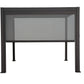 GazeboMate Combo: 3M x 4M Charcoal Aluminium Louvered Gazebo + Charcoal Retractable Privacy Screen