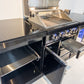 Kingsley 4 Burner Black 304 SS BBQ Kitchen + 2DR Fridge & 1DR Cupboard