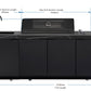 Rockpool Black 6B Drop In BBQ Kitchen Package Inc sintered stoneBencthops, Aluminium Cabinets, Weather Resistant, Fridge & Sink