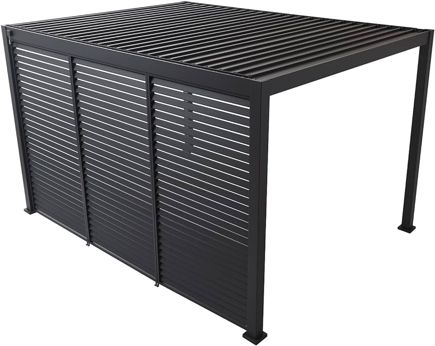 Aluminium Slat Panel Louvered Wall MONUMENT