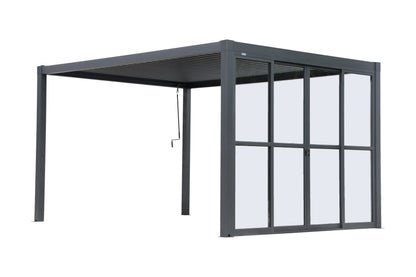 test rey 1 GazeboMate Pergola Sliding Door –  Suits 3M GazeboMate Louvered Gazebo
