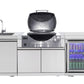 BBQ Cabinet Module Suit Weber Family Q Built In Premium Gas BBQ (Q3600) - Outdoor Kitchen