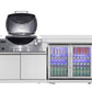 BBQ Cabinet Module Suit Weber Family Q Built In Premium Gas BBQ (Q3600) - Outdoor Kitchen