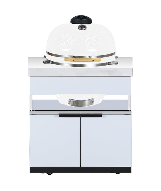 Rockpool White 21” Smoker Module Inc Cabinetry