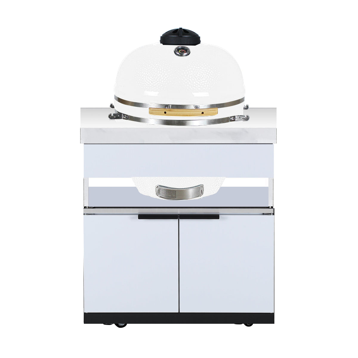 Rockpool White 21” Smoker Module Inc Cabinetry