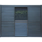 3m GazeboMate Louvered Gazebo Combo Deal – Monument | Aluminium Pergola + Sliding Louvered Shutter Wall