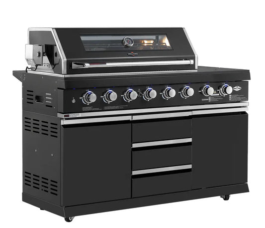 Grill King Kingsley 6 Burner + Wok BBQ Module - LPG