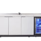 Rockpool 4B Drop In BBQ Kitchen Inc sintered stoneBenchtops, Aluminium Cabinets, Weather Resistant, Fridge & Sink