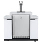188L KEGERATOR/BEER DISPENSER MACHINE + STORAGE MODULE SUITABLE FOR ROCKPOOL WHITE BBQ KITCHEN SERIES