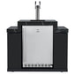 188L KEGERATOR/BEER DISPENSER MACHINE + STORAGE MODULE SUITABLE FOR ROCKPOOL BLACK BBQ KITCHEN SERIES