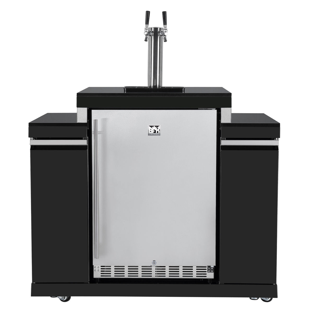 188L KEGERATOR/BEER DISPENSER MACHINE + STORAGE MODULE SUITABLE FOR KINGSLEY BBQ KITCHEN SERIES