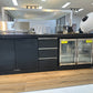 Rockpool 4B Drop In BBQ Kitchen Inc sintered stoneBenchtops, Aluminium Cabinets, Weather Resistant, Fridge & Sink