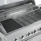 Hurricane 6-Burner Outdoor Kitchen: Stainless Steel, Fridge, Sink, Wok & Rear Infrared Burner