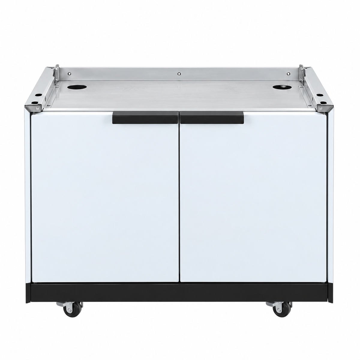 Grill King Built-In BBQ Cabinet Module – Flat Pack | White 4 & 6 Burner Options