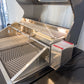 Kingsley 4 Burner Black 304 SS BBQ Kitchen + 2DR Fridge & 1DR Cupboard