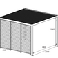 3m GazeboMate Louvered Gazebo Combo Deal – Monument | Aluminium Pergola + Sliding Louvered Shutter Wall