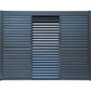 3m GazeboMate Louvered Gazebo Combo Deal – Monument | Aluminium Pergola + Sliding Louvered Shutter Wall