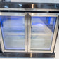 Kingsley 4 Burner Black 304 SS BBQ Kitchen + 2DR Fridge & 1DR Cupboard