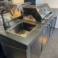 Floor Stock Rockpool Black 4B Outdoor BBQ Kitchen inc Sintered Stone Benchtop & Aluminium Cabinetry
