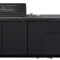 Rockpool Black 6B Drop In BBQ Kitchen Package Inc sintered stoneBencthops, Aluminium Cabinets, Weather Resistant, Fridge & Sink