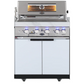 Grill King Built-In BBQ Cabinet Module – Flat Pack | White 4 & 6 Burner Options