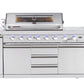 Hurricane 6-Burner Outdoor Kitchen: Stainless Steel, Fridge, Sink, Wok & Rear Infrared Burner Click & Collect NSW, QLD, VIC