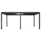 GazeboMate Monument 3.6M x 7.2M Semi Permanent Louvered Gazebo Aluminium Pergola Monument Heavy Duty Wind Resistant