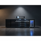 Black Stainless Floor Stock 6 Burner + Wok BBQ Kitchen + 1DR Fridge & 2DR Sink