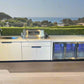 Floor Stock Rockpool White 4B Drop In BBQ Kitchen with Double Sink & Triple Fridge