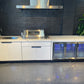 Floor Stock Rockpool White 4B Drop In BBQ Kitchen with Double Sink & Triple Fridge