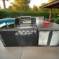 Floor Stock Rockpool 4B BBQ Kitchen + Sink + 208L Bar Fridge