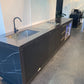 Floor Stock Rockpool Black 4B Drop In Flat Hood BBQ Kitchen Inc Sintered Stone Benchtops, Aluminium Cabinets, Fridge & Sink