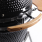 Kingsley 21” Smoker Module Kamado Black Stainless Cabinets & Stone Benchtop + Ceramic Smoker