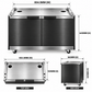 Grill King Outdoor BBQ Cabinet Module Suits Black Built In BBQs