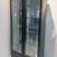 Floor Stock 458L Tropical Rated Triple Glazed Double Door Commercial 458ltr Upright Wine Bar Fridge Black