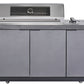 Deep Charcoal 6B Drop In BBQ Kitchen Package Inc sintered stone benchtops, Aluminium Cabinets, Weather Resistant, Fridge & Sink
