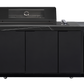 Rockpool Black 6B Drop In BBQ Kitchen Package Inc sintered stoneBencthops, Aluminium Cabinets, Weather Resistant, Fridge & Sink