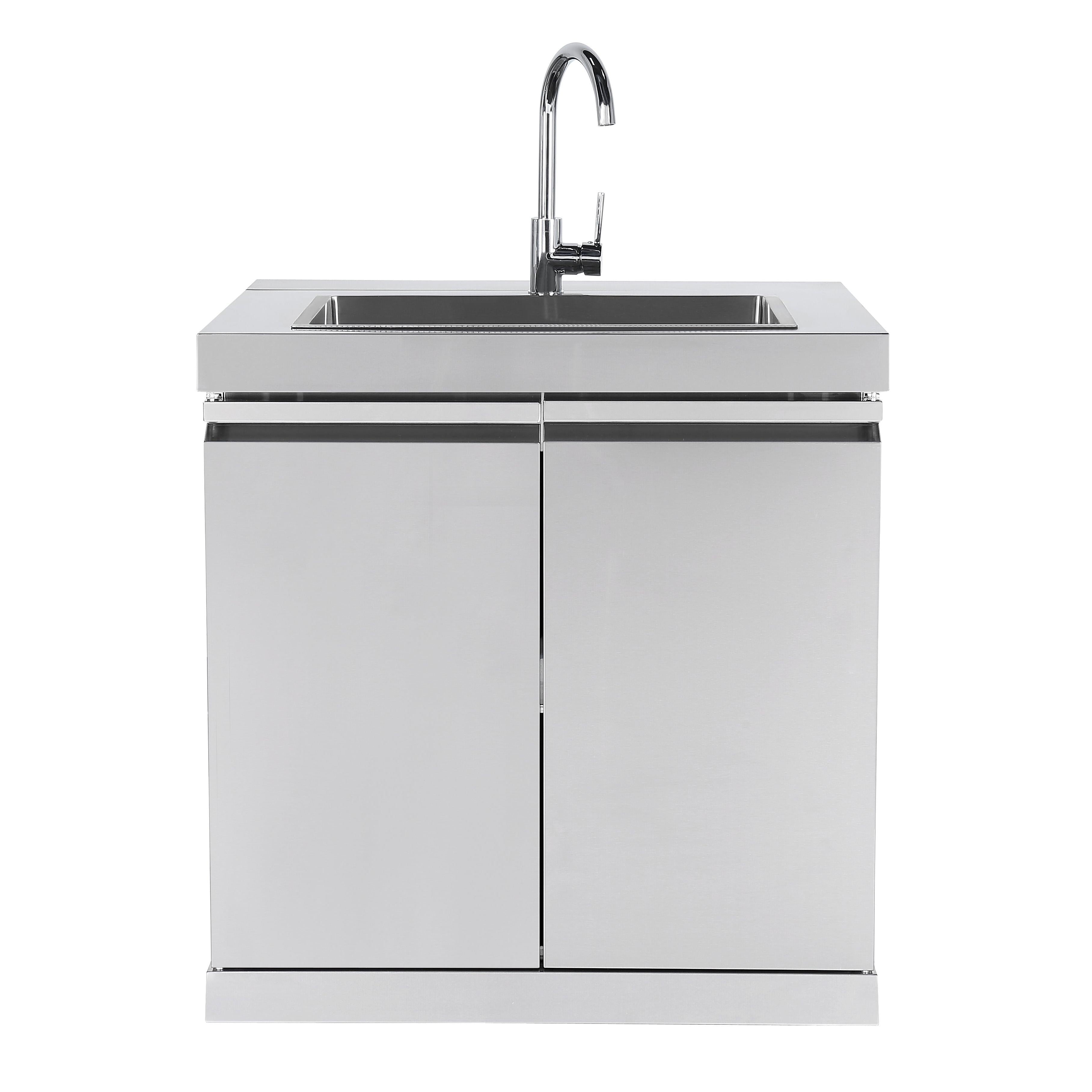 Sink Module Outdoor BBQ Kitchen Sink Modules – Grill King Outdoor BBQ Kitchens
